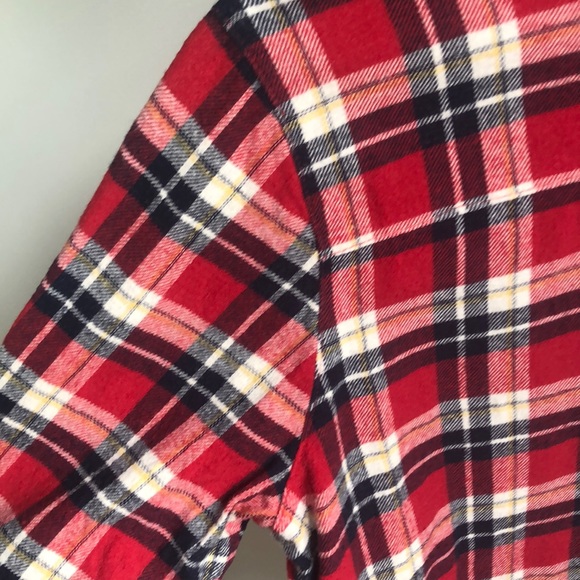 Plaid Flannel Button-Up - Picture 7 of 8